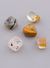 картинка Галтовка '' Халцедон 15х10 от магазина Wolves