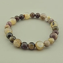 картинка Браслет 'SUNSTONES' Агат Турмалин 20 см от магазина Wolves