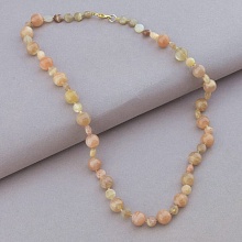 картинка Бусы 'SUNSTONES' Солнечный камень 43 см от магазина Wolves