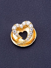 картинка Кулон 'XUPING' (позолота 18к) от магазина Wolves