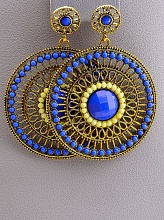 картинка Серьги Бисер 50x50мм от магазина Wolves