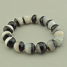 картинка Браслет 'SUNSTONES' Агат 17 см от магазина Wolves
