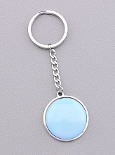 картинка Брелок 'Stainless Steel' Лунный камень от магазина Wolves