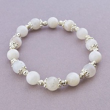 картинка Браслет 'SUNSTONES' Лунный камень 18 см от магазина Wolves