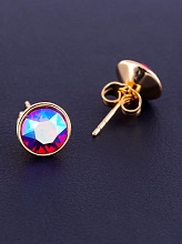 картинка Серьги 'XUPING' Swarovski (позолота 18к) от магазина Wolves