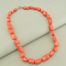 картинка Бусы 'SUNSTONES' Коралл 56 см от магазина Wolves