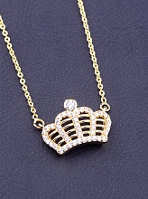 картинка Подвеска 'XUPING' Фианит 47 см (позолота 18к) от магазина Wolves