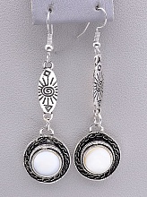 картинка Серьги Перламутр 50x20мм от магазина Wolves