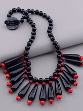 картинка Бусы Агат Коралл 45 см от магазина Wolves