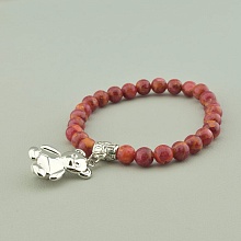 картинка Браслет 'SUNSTONES' Яшма 17 см от магазина Wolves