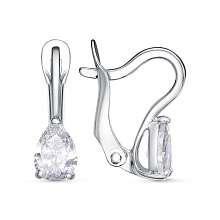 картинка Серьги с фианитом 34814950Плф от магазина Wolves