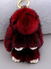 картинка Брелок Норка Мех натуральный от магазина Wolves