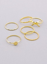 картинка Кольцо 'Juleeze'  Бижутерный сплав от магазина Wolves