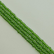 картинка Нитка Чешский хрусталь 43 см 3 мм (Без замка) от магазина Wolves