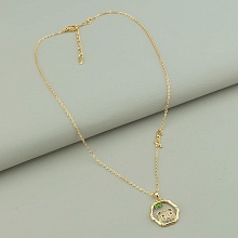 картинка Подвеска 'XUPING' Фианит 40 см (позолота 18к) от магазина Wolves