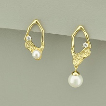 картинка Серьги 'XUPING' Майорка (позолота 18к (лимонная)) от магазина Wolves