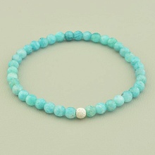 картинка Браслет 'SUNSTONES' Амазонит 19 см от магазина Wolves