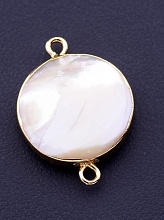 картинка Коннектор Перламутр 17x17мм от магазина Wolves