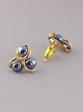 картинка Серьги 'Fashion' Майорка Бижутерный сплав4 9 г от магазина Wolves