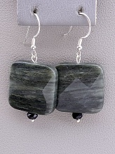 картинка Серьги 'SUNSTONES' Яшма Чешский хрусталь от магазина Wolves