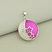 картинка Кулон Агат 25x22мм от магазина Wolves