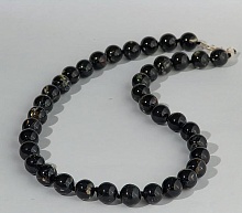 картинка Элитные Бусы Варисцит (Чёрный) от магазина Wolves