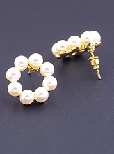 картинка Серьги 'FJ' 20х20мм от магазина Wolves