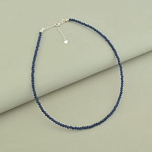 картинка Подвеска 'SUNSTONES' Шпинель Серебро(925) 38 см от магазина Wolves