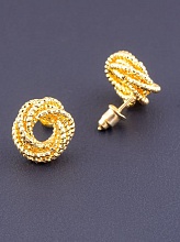 картинка Серьги 'FJ' 13х13мм от магазина Wolves