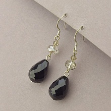 картинка Серьги Чешский хрусталь от магазина Wolves