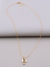 картинка Подвеска 'XUPING' Фианит 45 см (позолота 18к) от магазина Wolves