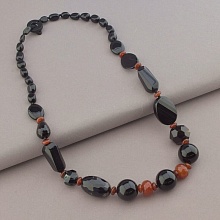 картинка Бусы Агат Сердолик 63 см от магазина Wolves