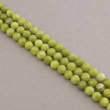 картинка Нитка Жадеит 37 см 8 мм (Без замка) от магазина Wolves