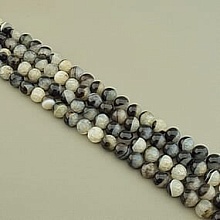 картинка Нитка Агат 39 см 11 5 мм (Без замка) от магазина Wolves