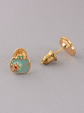 картинка Серьги 'Fashion' Эмаль Бижутерный сплав2 г от магазина Wolves