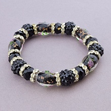 картинка Браслет Муранское стекло Сrystal 18 см от магазина Wolves