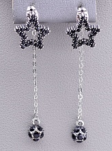 картинка Серьги 'FJ' Сrystal от магазина Wolves