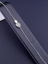 картинка Браслет 'Stainless Steel'  Медицинская сталь 316L 17 см от магазина Wolves