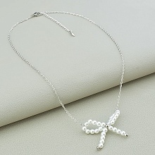 картинка Подвеска 'XUPING' Майорка 39 см (родий) от магазина Wolves