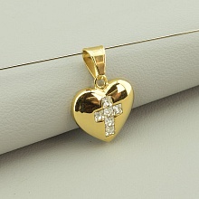 картинка Кулон 'XUPING' Фианит  (позолота 18к (лимонная)) от магазина Wolves