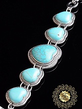 картинка Браслет Бирюза 19 см от магазина Wolves