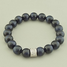 картинка Браслет 'SUNSTONES' Кошачий глаз 18 см от магазина Wolves