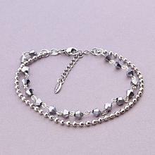 картинка Браслет 'SUNSTONES' Чешский хрусталь 17 см от магазина Wolves