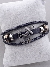 картинка Браслет 'Vogue'  Кожа 22 см от магазина Wolves