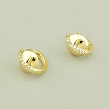 картинка Серьги 'XUPING' Фианит (позолота 18к (лимонная)) от магазина Wolves