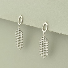 картинка Серьги 'XUPING' Фианит (родий) от магазина Wolves