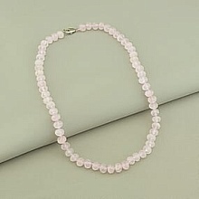 картинка Бусы Розовый кварц 42 см от магазина Wolves