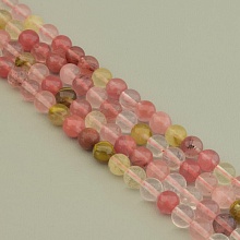 картинка Нитка Халцедон 38 см 8 мм (Без замка) от магазина Wolves