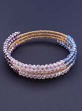 картинка Браслет Чешский хрусталь 4 5 мм от магазина Wolves