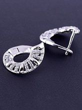 картинка Серьги 'XUPING' Фианит (родий) от магазина Wolves